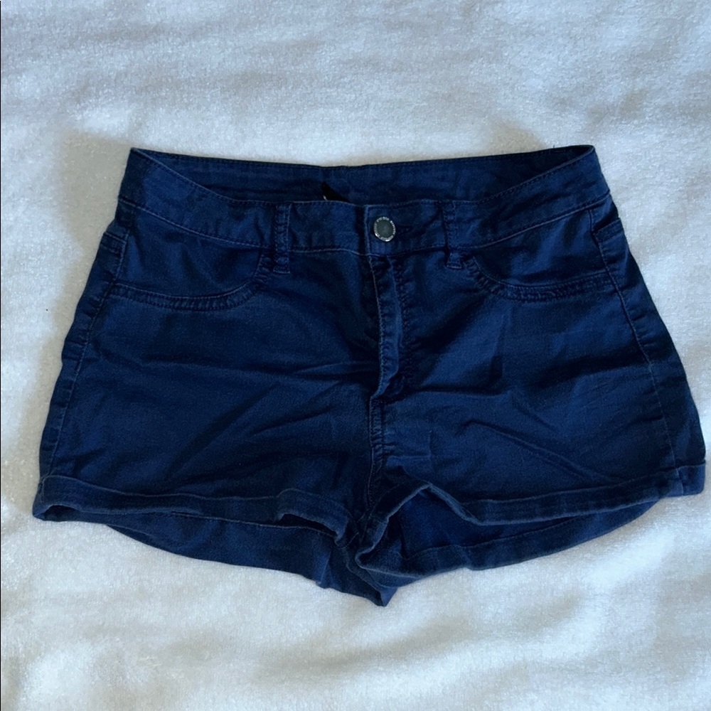 Divided Blue Jean Shorts Classic Denim Mid-Thigh